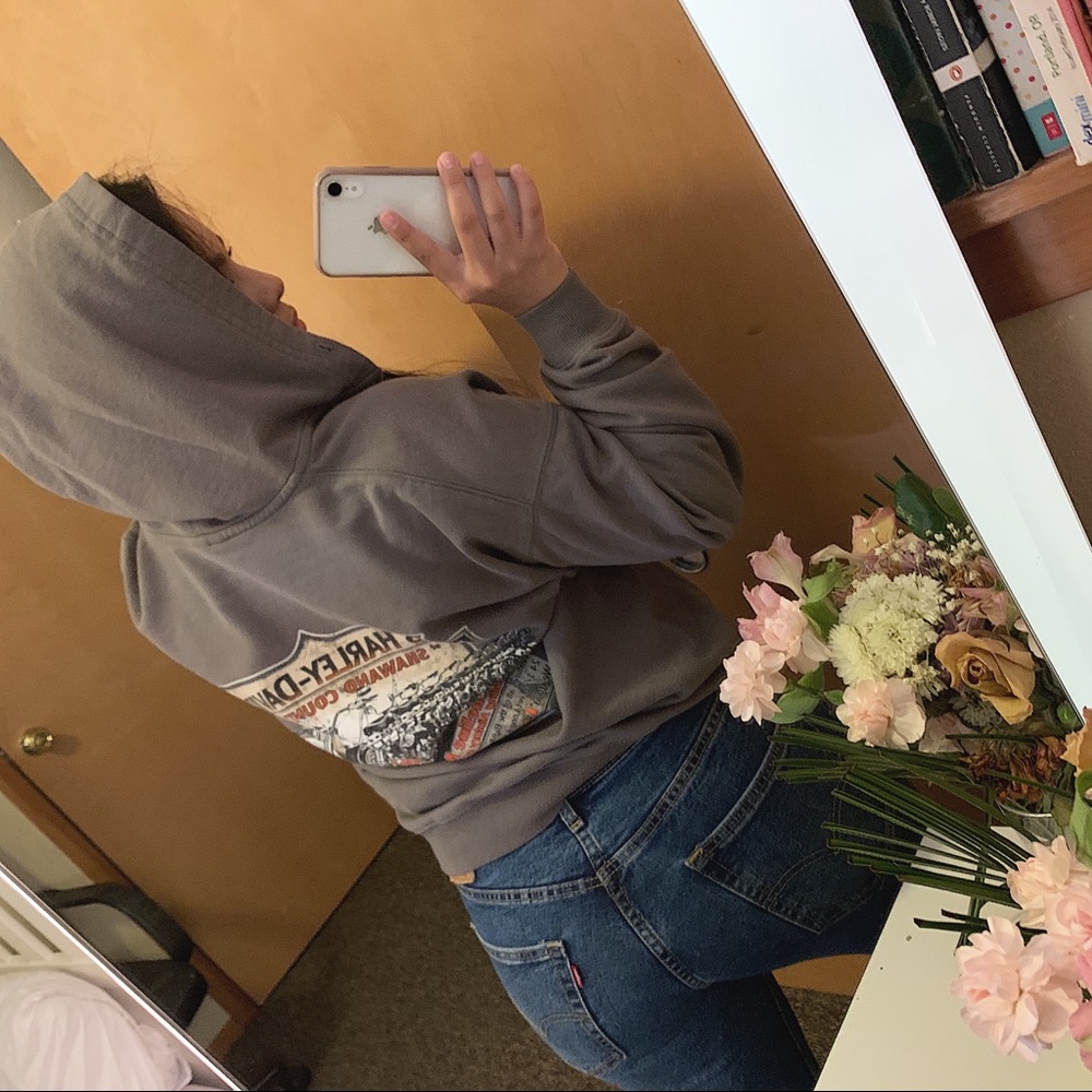 Beautiful Docs Harley Davidson Hoodie 🤍